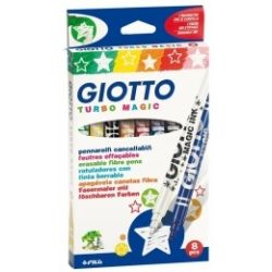 Flomāsteri Giotto Turbo Magic  8 krāsas
